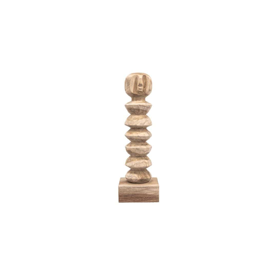 Zoco Home Decor/Accessories Fira Wooden Statue | 45cm