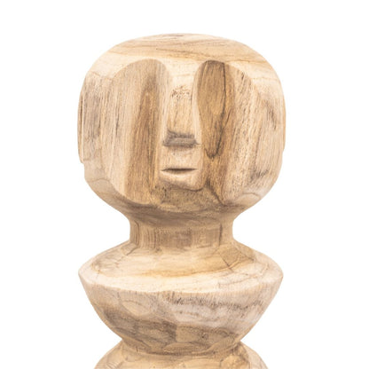 Zoco Home Home Decor Fira Wooden Statue | 45cm