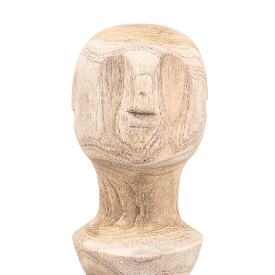 Zoco Home Home Decor Fira Wooden Statue | 60cm