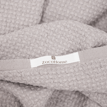 Zoco Home Decor/Textile Fouta Throw | Light Grey 130x200cm