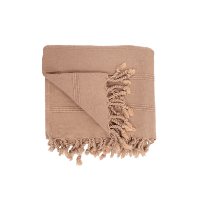 Zoco Home Decor/Textile Fouta Towel | Stonewashed Beige 90x170cm