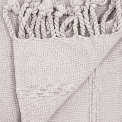 Zoco Home Textiles Fouta Towel | Stonewashed Sand 90x170cm