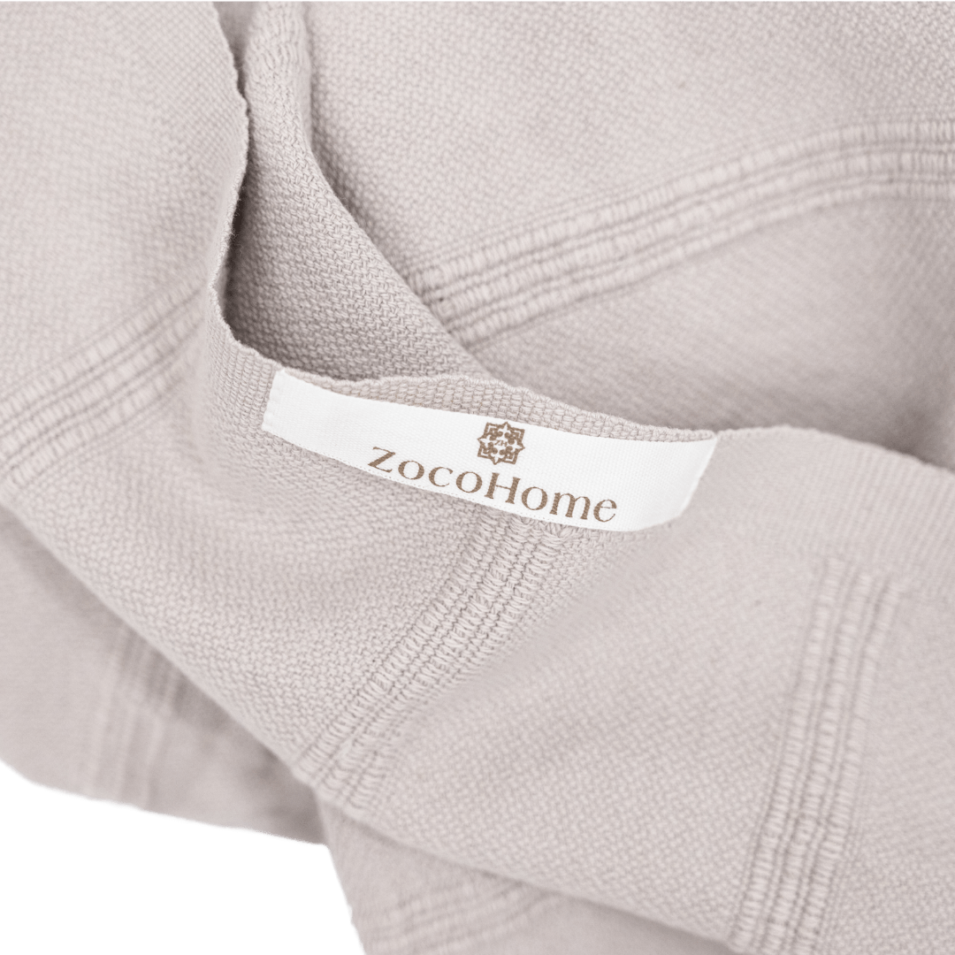 Zoco Home Textiles Fouta Towel | Stonewashed Sand 90x170cm