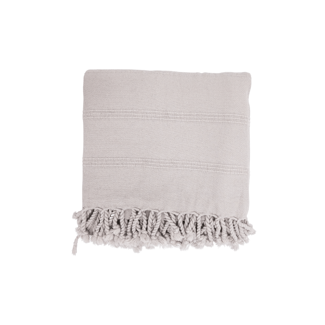 Zoco Home Textiles Fouta Towel | Stonewashed Sand 90x170cm