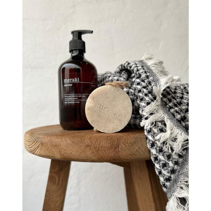 Zoco Home Fouta Waffle | Black 95x180cm