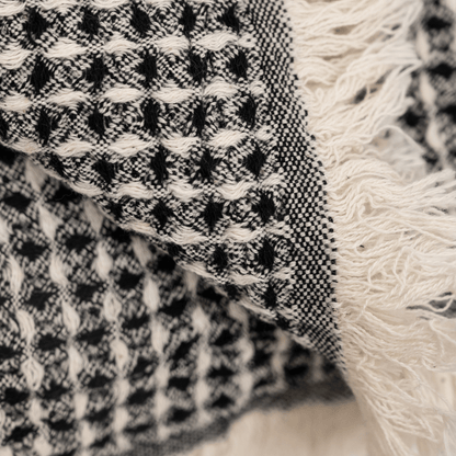 Zoco Home Decor/Textile Fouta Waffle | Black 95x180cm