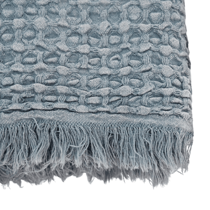 Zoco Home Fouta Waffle | Blue 80x180cm