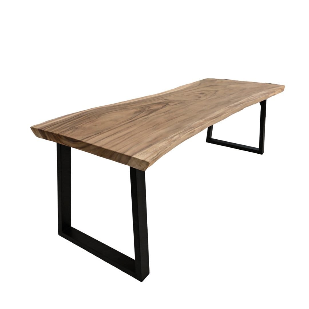 Mesa de comedor de madera de suar | 250 cm