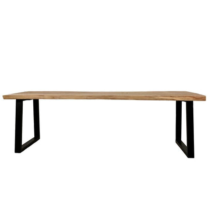 Mesa de comedor de madera de suar | 200 cm