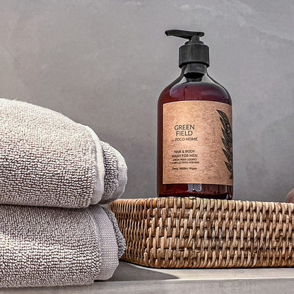 Zoco Home Decor/Accessories/Fragrances Green Field by Zoco Home | Hair & Body Wash for Men