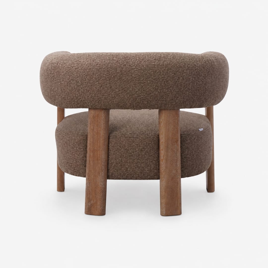 Zoco Home Furniture/Sofas Halea Armchair | Mocha