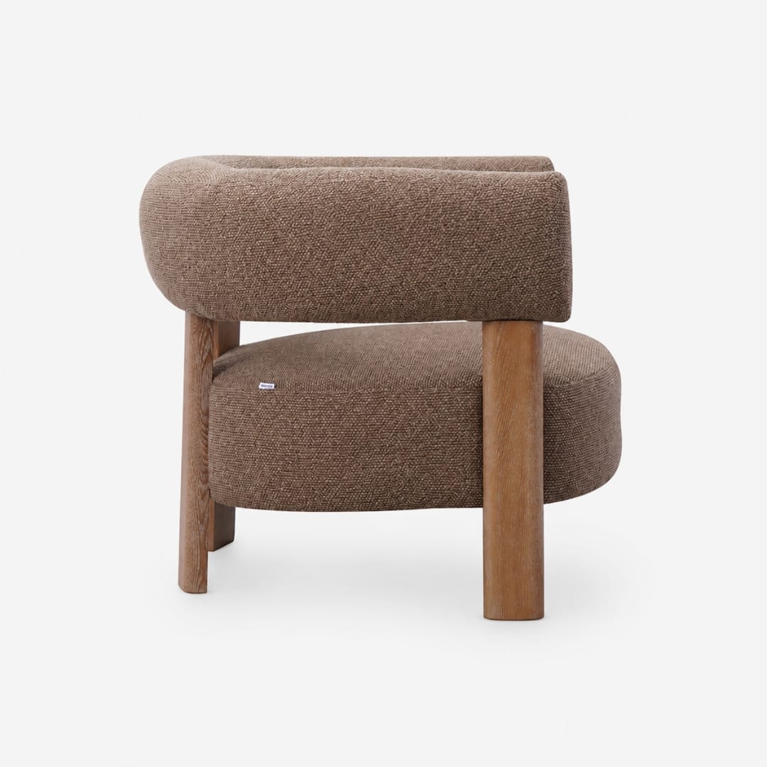 Zoco Home Furniture/Sofas Halea Armchair | Mocha