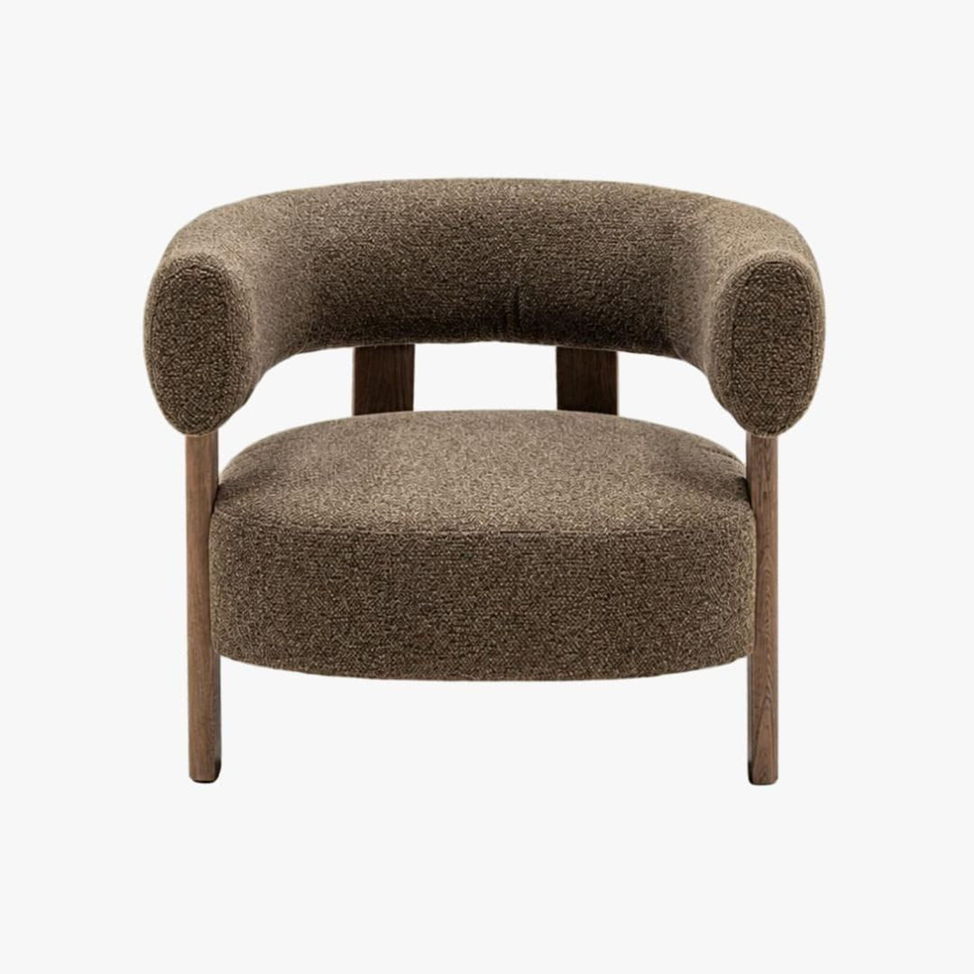 Zoco Home Furniture/Sofas Halea Armchair | Mocha