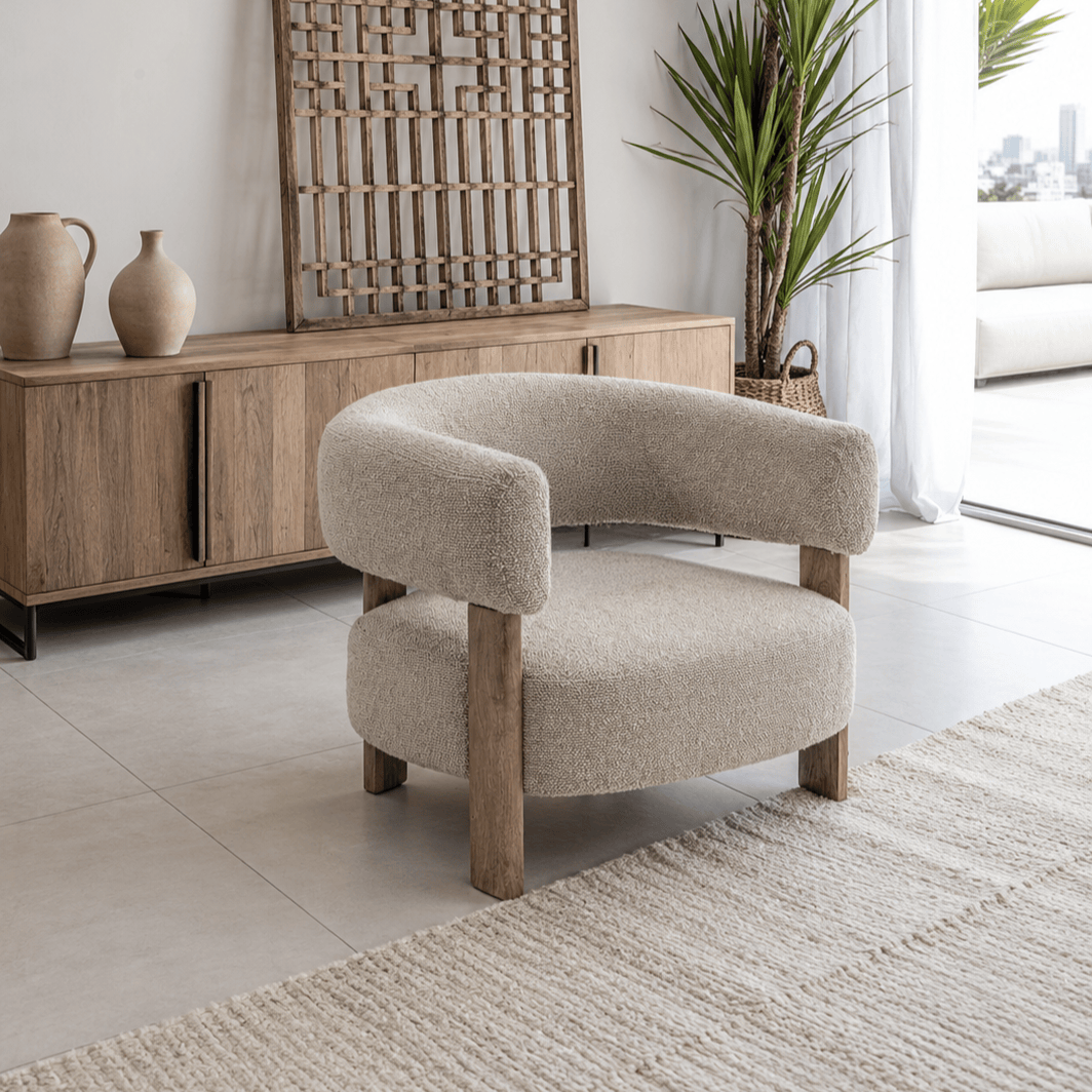 Zoco Home Furniture/Sofas Halea Armchair | Sand
