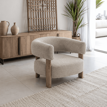Zoco Home Furniture/Sofas Halea Armchair | Sand