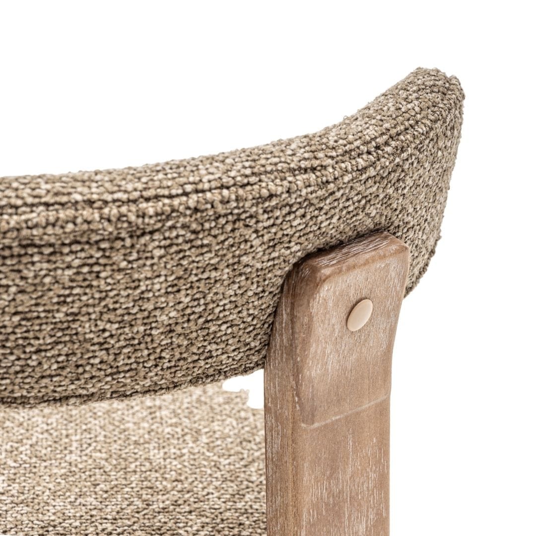 Zoco Home Furniture/Chair/Dining Chair Halea Dining Chair Mocha