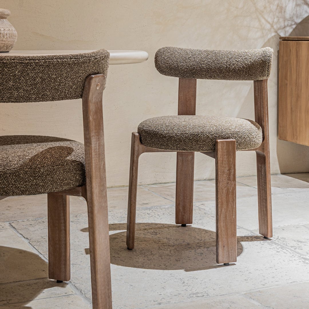 Zoco Home Furniture/Chair/Dining Chair Halea Dining Chair Mocha