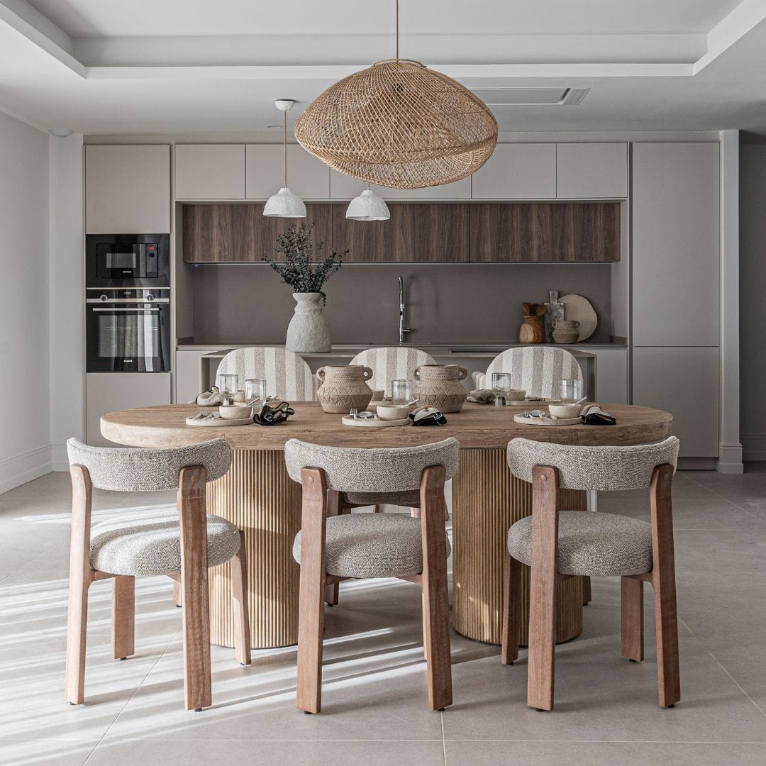 Zoco Home Furniture/Chair/Dining Chair Halea Dining Chair Sand | 50x52.5x75.5cm