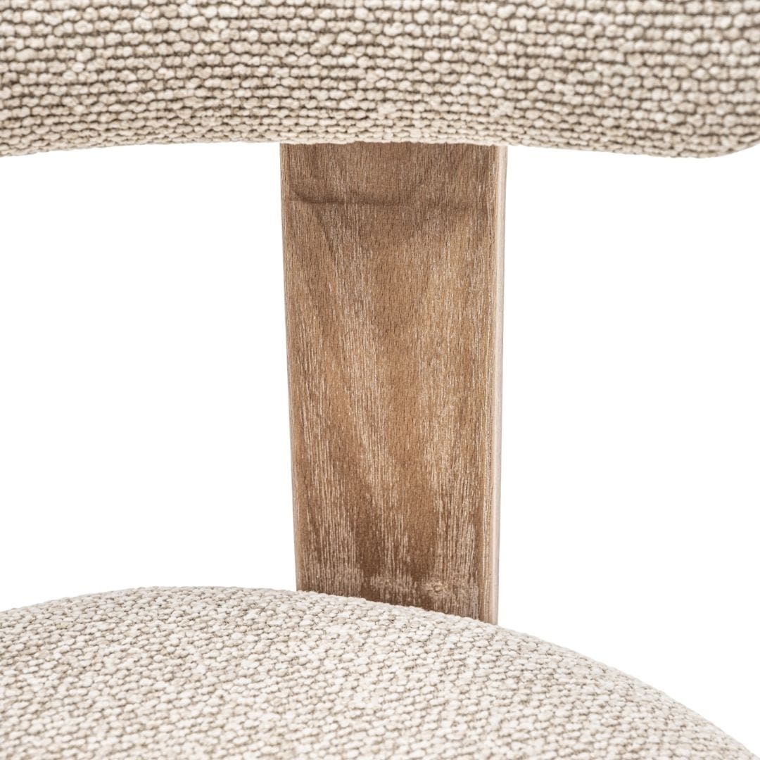 Zoco Home Furniture/Chair/Dining Chair Halea Dining Chair Sand