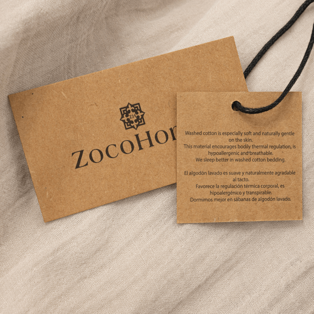 Zoco Home Decor/Textile Haven Fitted Sheet | Sand