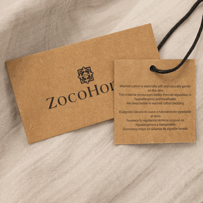Zoco Home Decor/Textile Haven Fitted Sheet | Sand