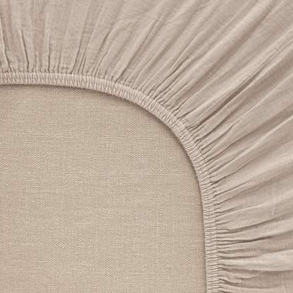 Zoco Home Decor/Textile Haven Fitted Sheet | Sand