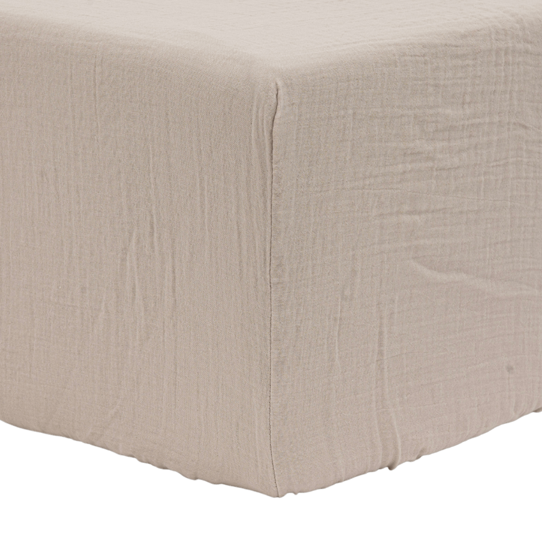 Zoco Home Decor/Textile Haven Fitted Sheet | Sand