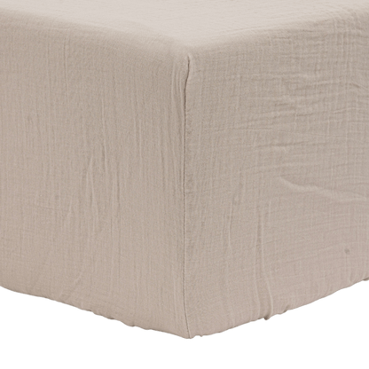Zoco Home Decor/Textile Haven Fitted Sheet | Sand