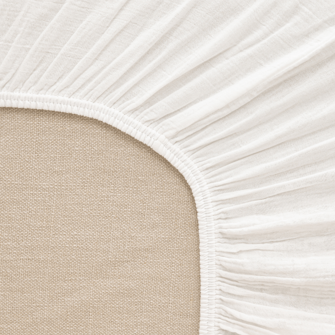 Zoco Home Decor/Textile Haven Fitted Sheet | White