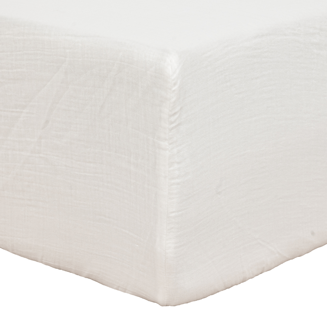 Zoco Home Decor/Textile Haven Fitted Sheet | White