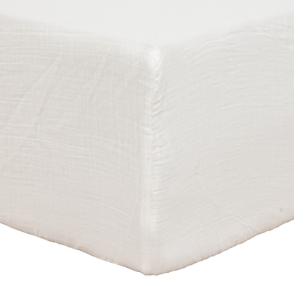 Zoco Home Decor/Textile Haven Fitted Sheet | White