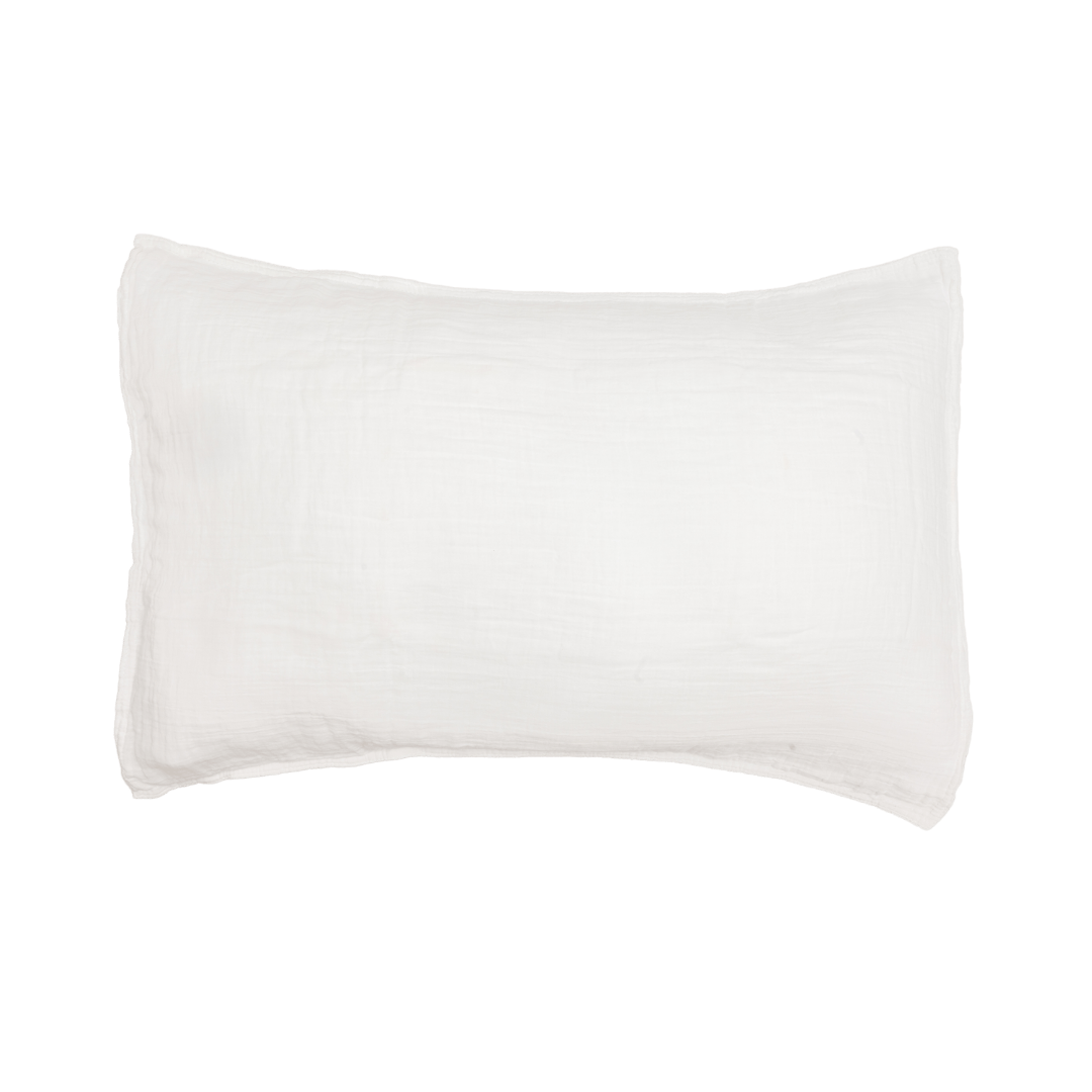 Zoco Home Decor/Textile/Bedding Haven Pillowcase | White 50x70cm | Set of two