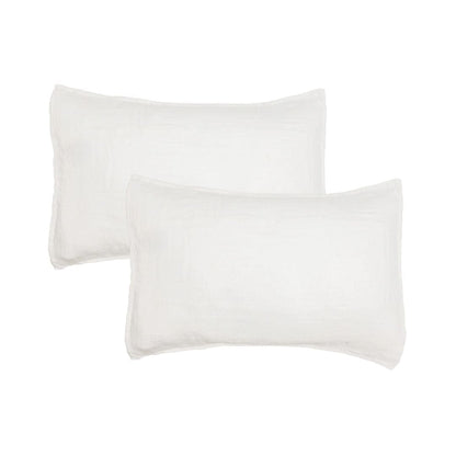 Zoco Home Decor/Textile/Bedding Haven Pillowcases | Set of 2 | White 50x70cm