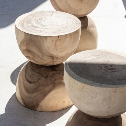 Zoco Home Furniture/Table Hourglass Stool