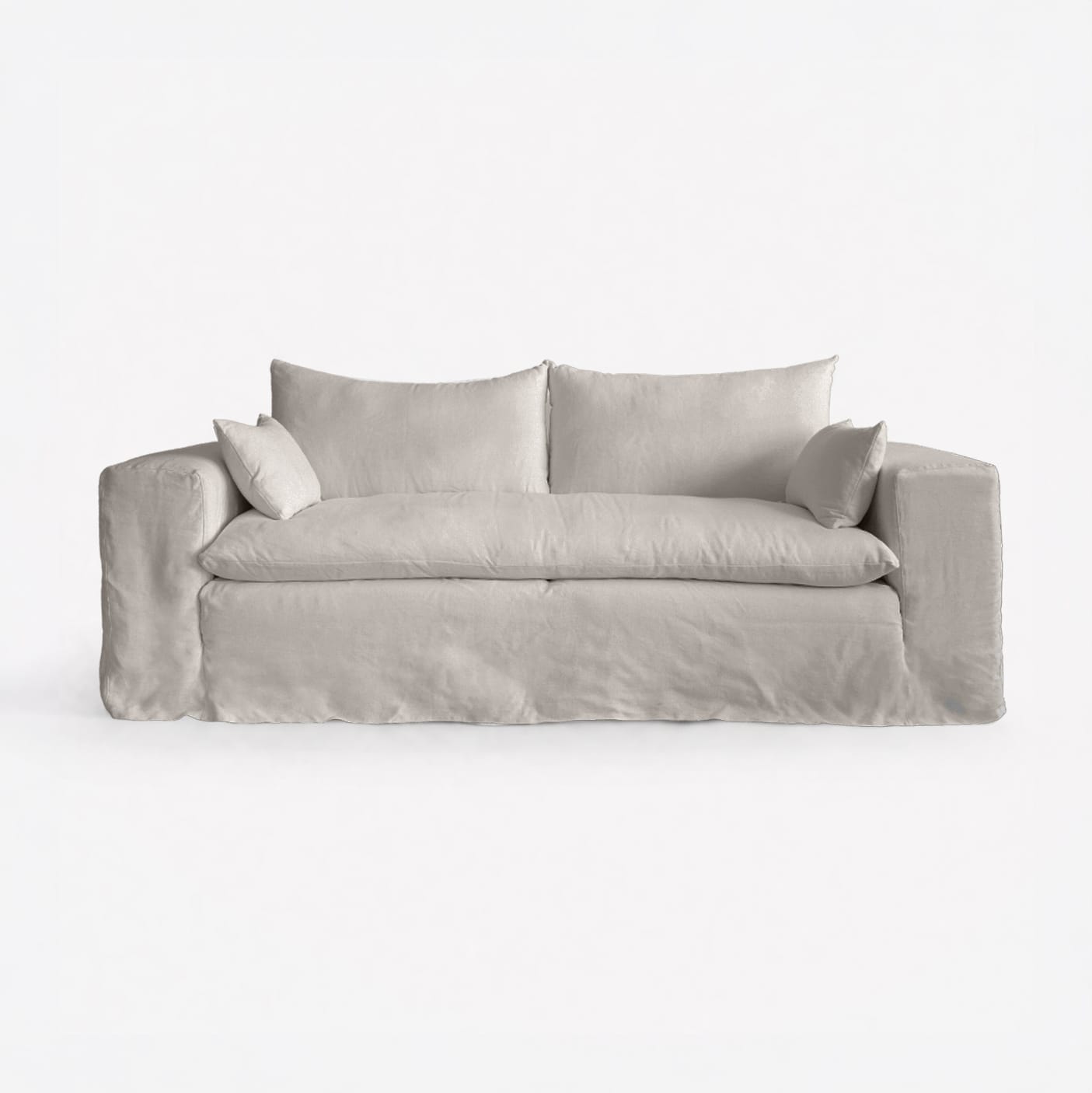 Zoco Home Furniture/Sofa Ibiza Haven Linen Sofa