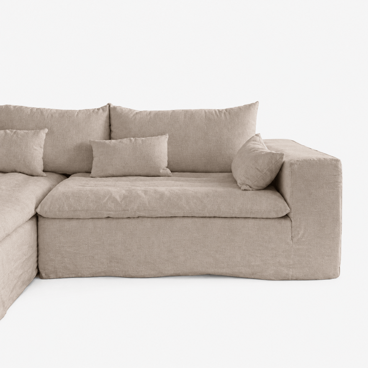 Zoco Home Ibiza Haven Vibe Easyclean Corner Sofa