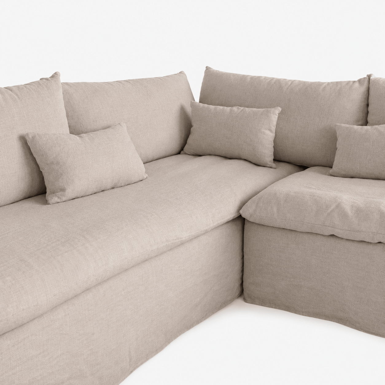 Zoco Home Ibiza Haven Vibe Easyclean Corner Sofa