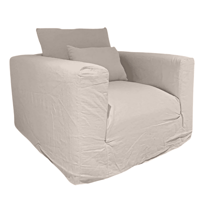 Zoco Home Furniture Ibiza Linen Single Sofa