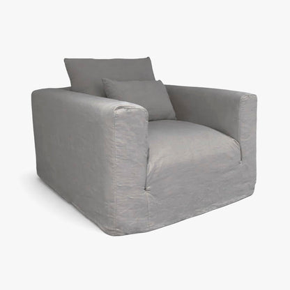 Zoco Home Furniture/Sofa Ibiza Linen Single Sofa