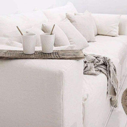 Zoco Home Furniture Ibiza Linen Sofa | 245cm