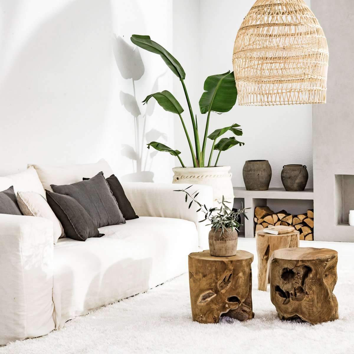 Zoco Home Furniture Ibiza Linen Sofa | 245cm