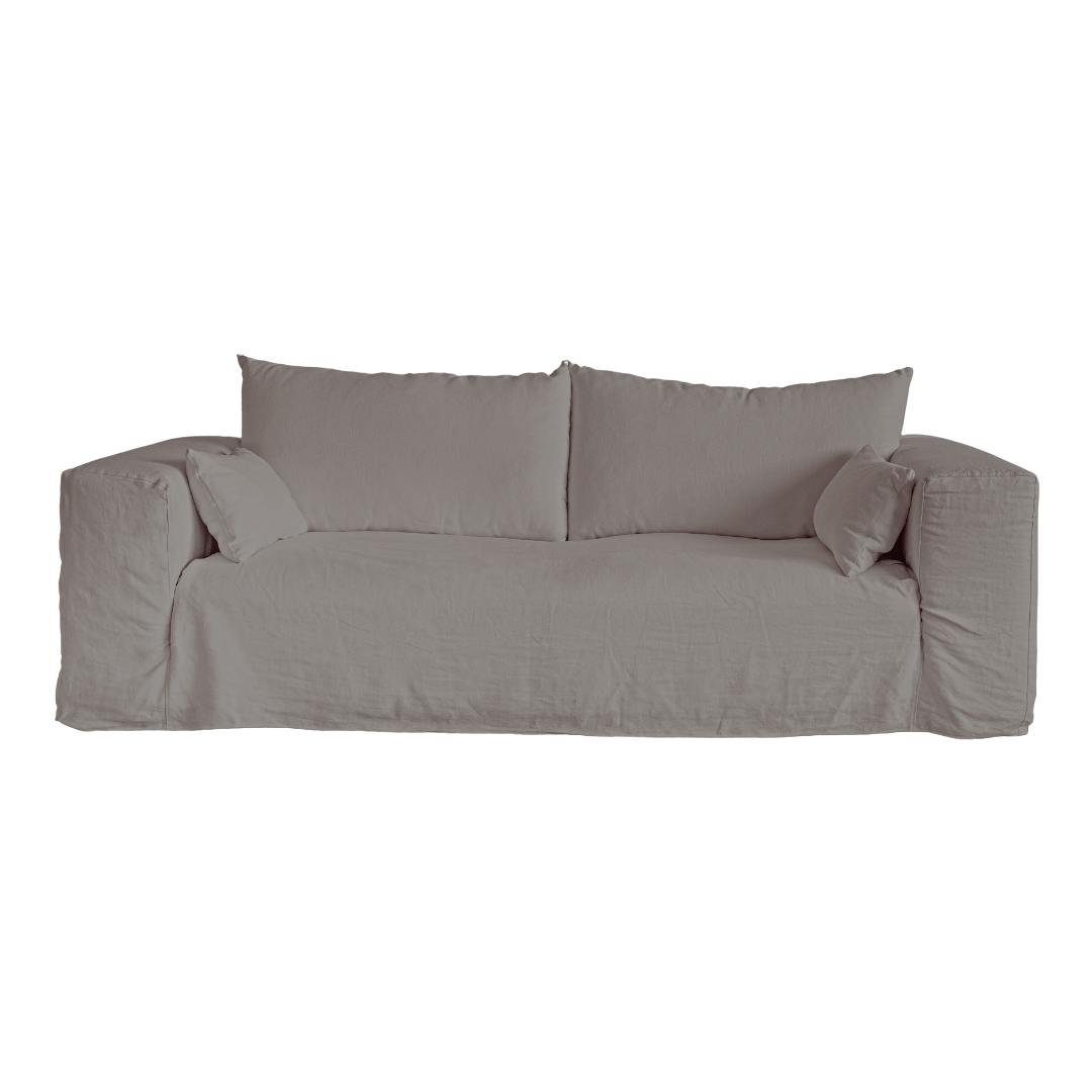 Zoco Home Furniture Ibiza Linen Sofa | 245cm