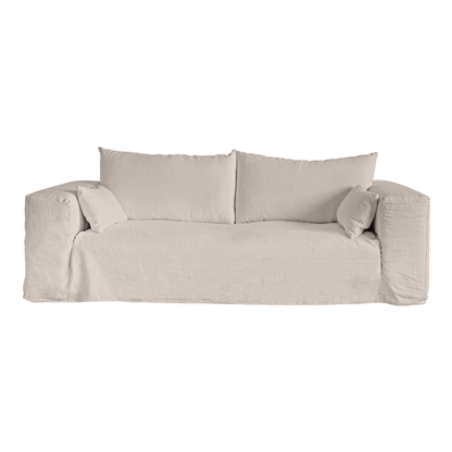 Zoco Home Furniture Ibiza Linen Sofa | 245cm
