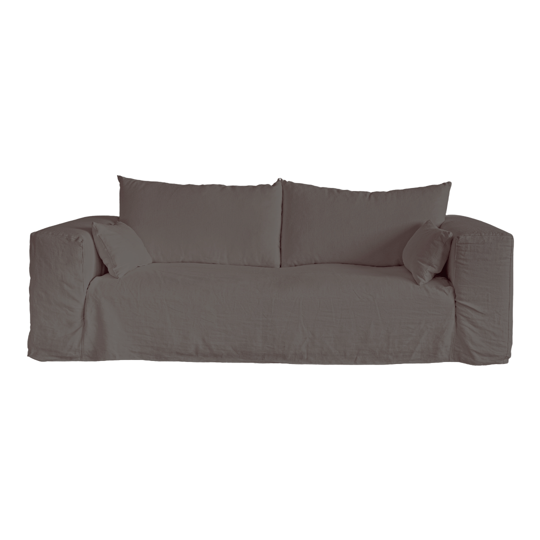 Zoco Home Furniture/Sofa Ibiza Linen Sofa | 245cm