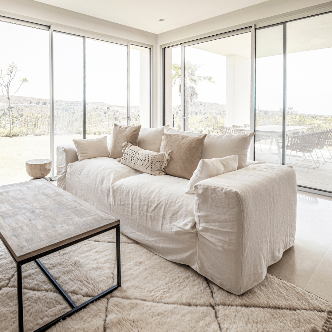 Zoco Home Sofas Ibiza Linen Sofa | 280cm