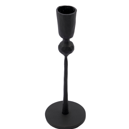 Zoco Home Decor/Accessories Iron Candle Stand | Black 6x18cm