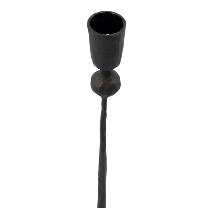 Zoco Home Decor/Accessories Iron Candle Stand | Black 6x29cm