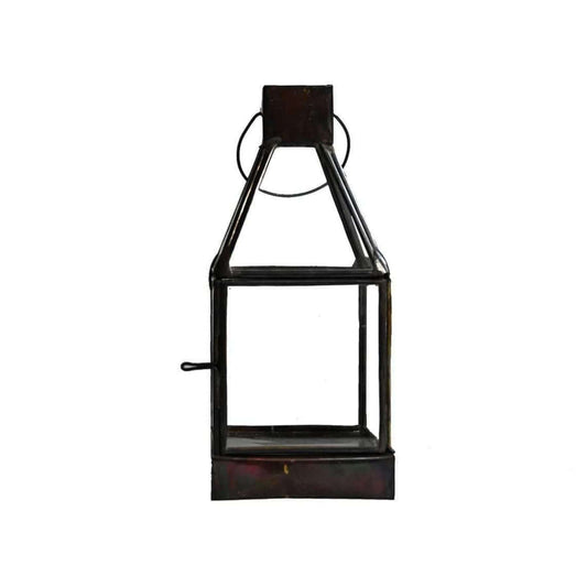 Zoco Home Lighting Iron Lantern | Black | 20cm