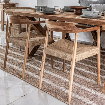 Zoco Home Outdoor/Chair/Dining Isha Dining Chair | Natural