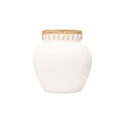 Zoco Home Home Accesories Jaipur Vase | White